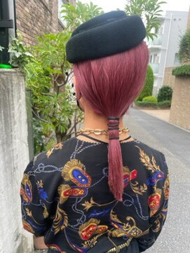 アデ オモテサンドウ(ade omotesando) くすみピンクカラー