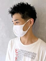 アイティーバイアルバム 北千住店(IT by ALBUM)&nbsp;スパイキーショート_ハイライト波巻き束感ショート_ba403623