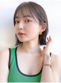 【Say.福岡】シースルーバング×切りっぱなしボブ×外ハネボブ