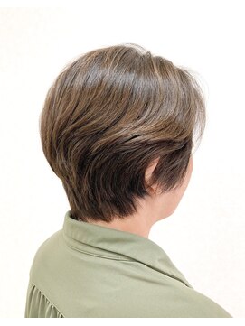黄ぐまくん美容室 ショートレイヤー
