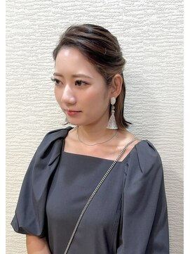 ヘアセット&メイク専門店 カスミ(Kasumi) 外ハネハーフアップ