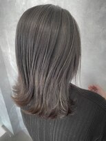 ヘアーラニッシュ 船橋店(hair Lanish)&nbsp;大人バレイヤージュ/グレージュ/20代30代40代