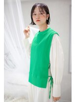 アッシュ 池袋店(Ash)&nbsp;10代20代30代『センターパートボブ』　＃池袋駅