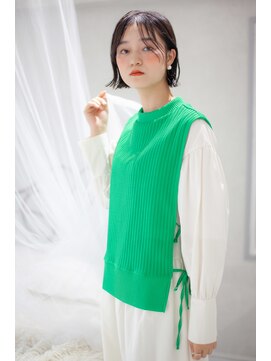 アッシュ 池袋店(Ash) 10代20代30代『センターパートボブ』 #池袋駅