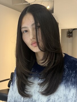 ヨロ 上野(YOLO) ハイライトカラーミルクティーベージュケアブリーチダブルカラー