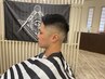 【メンズ】barberフェードスタイルカット＋シャンプー