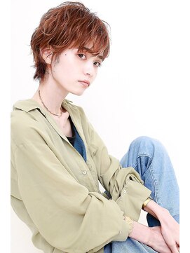 オーバーヘアー 所沢店(over hair) 【over hair】無造作カール×ベリーショート