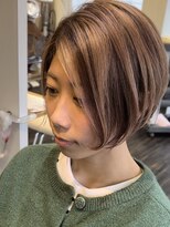 ディンプル 越谷駅前(DiMPlE) 丸みショート、エアリーショート、クールショート、ハイライト