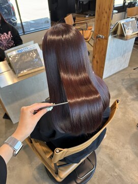 キヌ(kinu) レッドブラウン