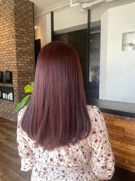 ヴァン カウンシル 王子(VAN COUNCIL) 大人綺麗なサラ艶ロングストレート 髪質改善Tr ケアカラー