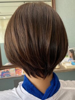 チルの写真/髪のダメージを最小限に抑えて、艶のある髪へ♪白髪をしっかりカバーしながら理想のスタイルを実現します！