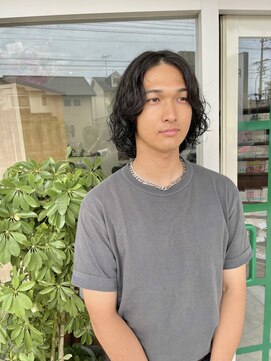 フー バイ セリナ(Fuu.by serina) メンズボブパーマ