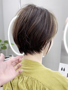 アイドットプラスサッポロ 札幌(i.+SAPPORO) ショートボブ前髪イメチェンつや髪顔まわり簡単スタイリング