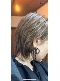 大人ウルフカット