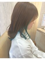 ガビーヘアルーブ(gabi hair LOOB)&nbsp;インナーモスグリーン＊ミディアムレイヤー