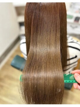 ヘアアトリエ ナイン 岡部店(hair atelier nine) メルティーカラー/似合わせカット/ウェーブミディアム/福島市