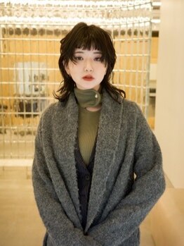 ワビ(wabi)の写真/ブリーチしてて他店でパーマを当てれなかった方も！ブリーチ毛にも優しいお薬で極力ダメージレスに施術★