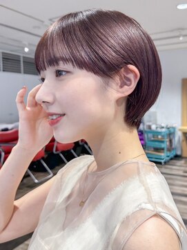 シオン(shion) 似合わせカットマロンベージュメルティカラー_ba453713