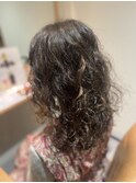 スパイラルパーマ
