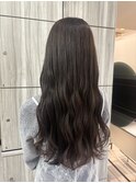 透明感カラー 赤み消しカラー ブリーチなしカラー
