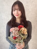 バイエイト(X８)&nbsp;大人可愛い斜めバンググレージュカラー/レイヤーカット