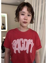 トリッカ 銀座(tricca)&nbsp;ボブ/ショートボブ/ボブパーマ/ニュアンスパーマ/ウェーブヘア