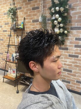 スペックホルダー(Spec Holder) スパイキーショートスパイキーショート×ピンパーマ8.24