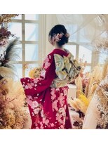 ヘアーサロン カシュカシュ(hair salon Cache cache)&nbsp;成人式前撮り撮影