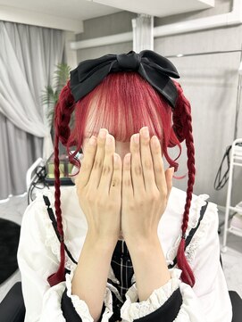 ヘアーメイクサロンアール(hair make salon R) いぬみみヘア
