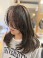 ハナサカヤヘアーサロン(hanasakaya hair salon)&nbsp;外国人風レイヤースタイルも得意です！まとまりながら柔らかに！