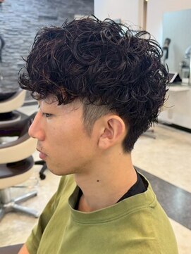 ガーデン 西川田店(garden) 宇都宮メンズパーマツイストスパイラルパーマツイストパーマ緩め