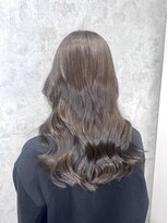 デミヘアー(Demi hair)&nbsp;透け感オリーブベージュカラー