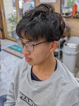 はつみ理容の写真/【理容室/予約不要】お手頃価格でON/OFFキマる。[メンズカット+シェービング+フェイスパック付￥3000]