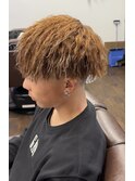 パイルツイスト#メンズ#メンズカット#眉毛#パーマ#メンズサロン