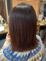 ヘアリゾート粋 トゥジュ 池袋東口店(tujuh) 髪質改善/透明感/ブラウン/ミディアム