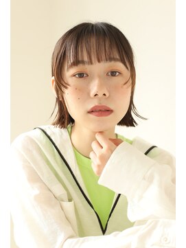 エクリ シセイドウ 麻布十番店(equri×SHISEIDO) 【麻布十番】大人の外ハネボブスタイル