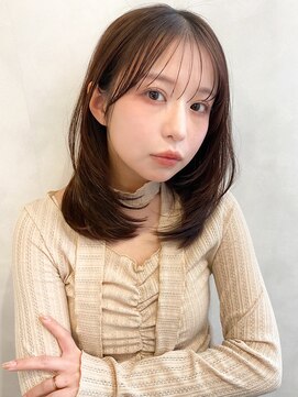 TLUUS 梅田茶屋町店【トゥルーズ】前髪&韓国レイヤー&ボブ&髪質改善【4/4~(予定)】 【TLUUSイメチェン前髪ピンクベージュクールショート】