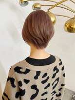 ユラギフロムユイマァル 水島店(YURAGI from YUIMARL)&nbsp;コンパクトショート20代30代40代くびれヘアピンクベージュ