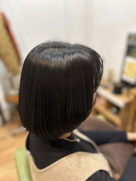 もじゃの小さな美容室 ボブ？