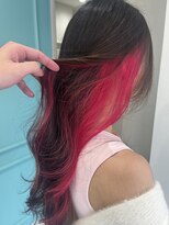 ルネシミズ(Rune shimizu)&nbsp;インナーカラー×チェリーピンク