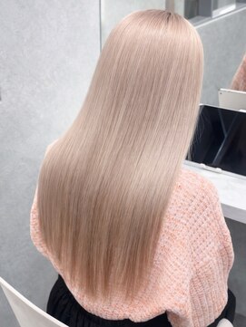 ロンド レア 天神大名店(Lond Le’a) ダークアッシュ/大人ガーリー/似合わせカット/着物ヘア10代20代