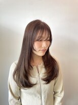 フラム(fulam)&nbsp;ロングレイヤー×透明感ブラウン