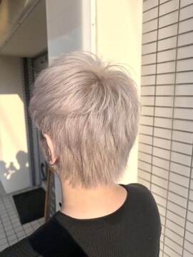 セロ(Sero) ダブルカラー ホワイトシルバー