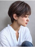 ワンホンレイヤー/ミルクティーブロンド/ダークブルー/北習志野