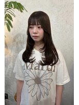 ラヌゴ(lanugo)&nbsp;ブラウン×レイヤーカット