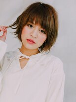 エンネ(enne) enne/ショートボブ/ショートカット/透明感カラー/韓国風