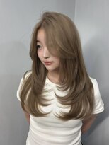 ラフィット 香椎(lafit)&nbsp;透明感ミルクティーグレージュ×韓国レイヤー