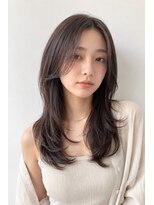 フィールヘアー 樟葉店(Feel hair)&nbsp;抜け感のある扱いやすいセミロングストレート