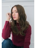 Relato★秋髪モーブ系ウェーブロング