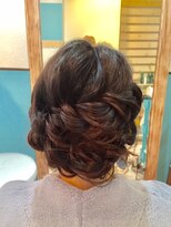 ロカット サロン(Roquat Salon)&nbsp;ネジアップスタイルヘアアレンジ【ヘアセット　立川/立川南/袴】